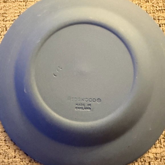 Wedgewood vintage pale blue Jasperware Decorative Plate Pegasus/Muses - Picture 3 of 3